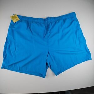 Islander Mens 4XL Blue Swim Trunks Vintage Y2K Resort Wear Board Shorts NWT